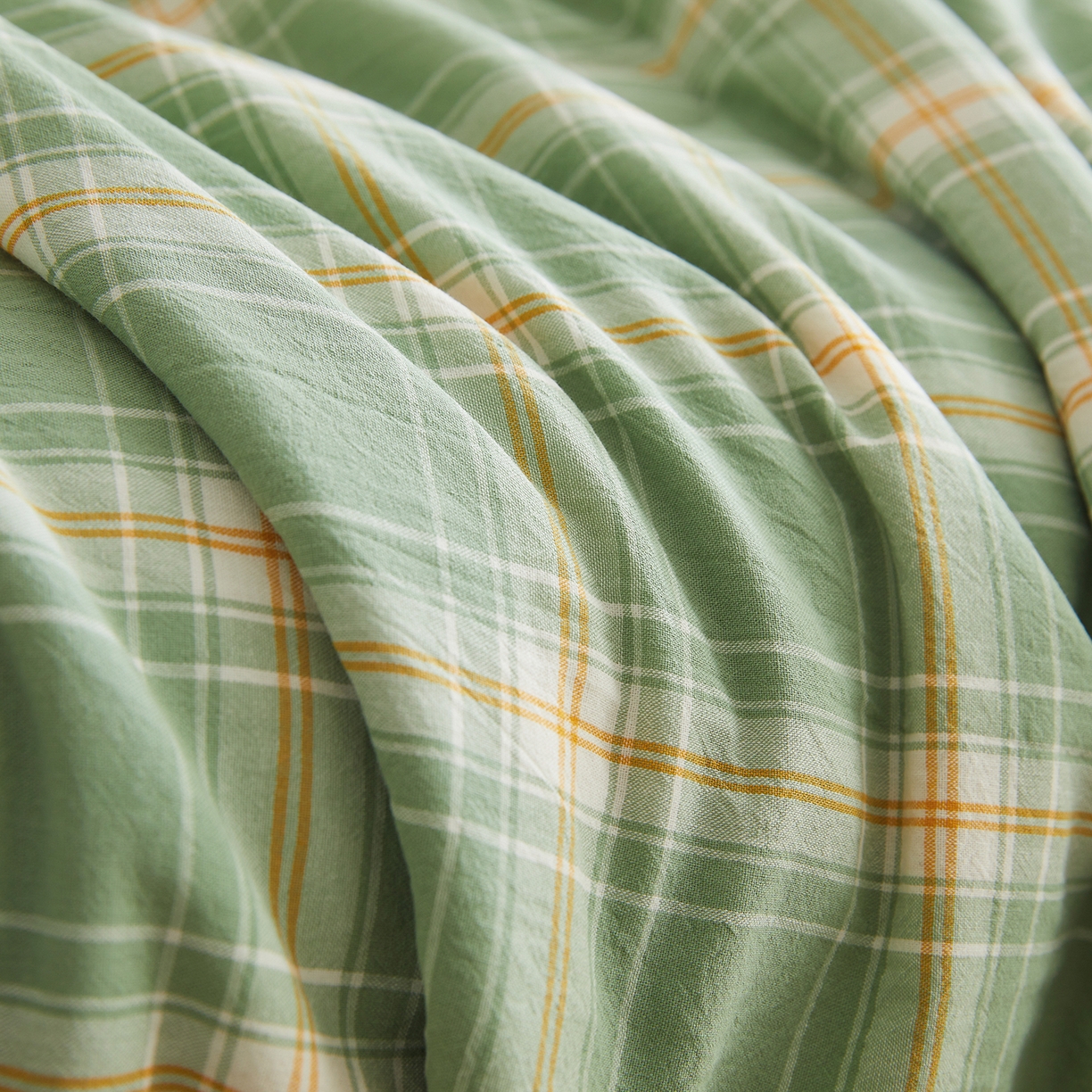 91家纺网 家纺一手货源 找家纺 晓时候 2026新款无印风100%新疆棉花被全棉夏被纯棉夏凉被空调被夏季被子被芯 里约绿