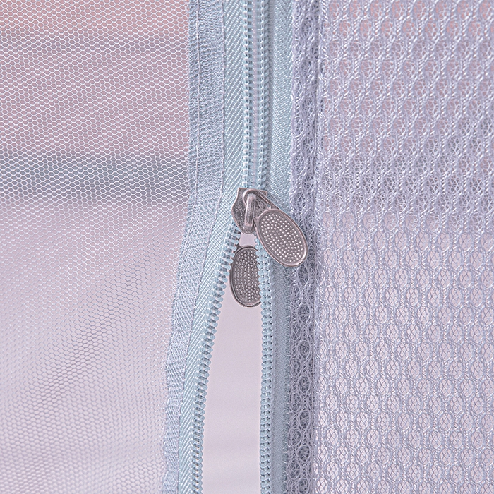 91家纺网 家纺一手货源 找家纺 雪姿家纺 2026新款T+U型刺绣花边床笠回底款三开门外穿坐床蚊帐-坐床星星 刺绣花边星星-烟岚紫灰