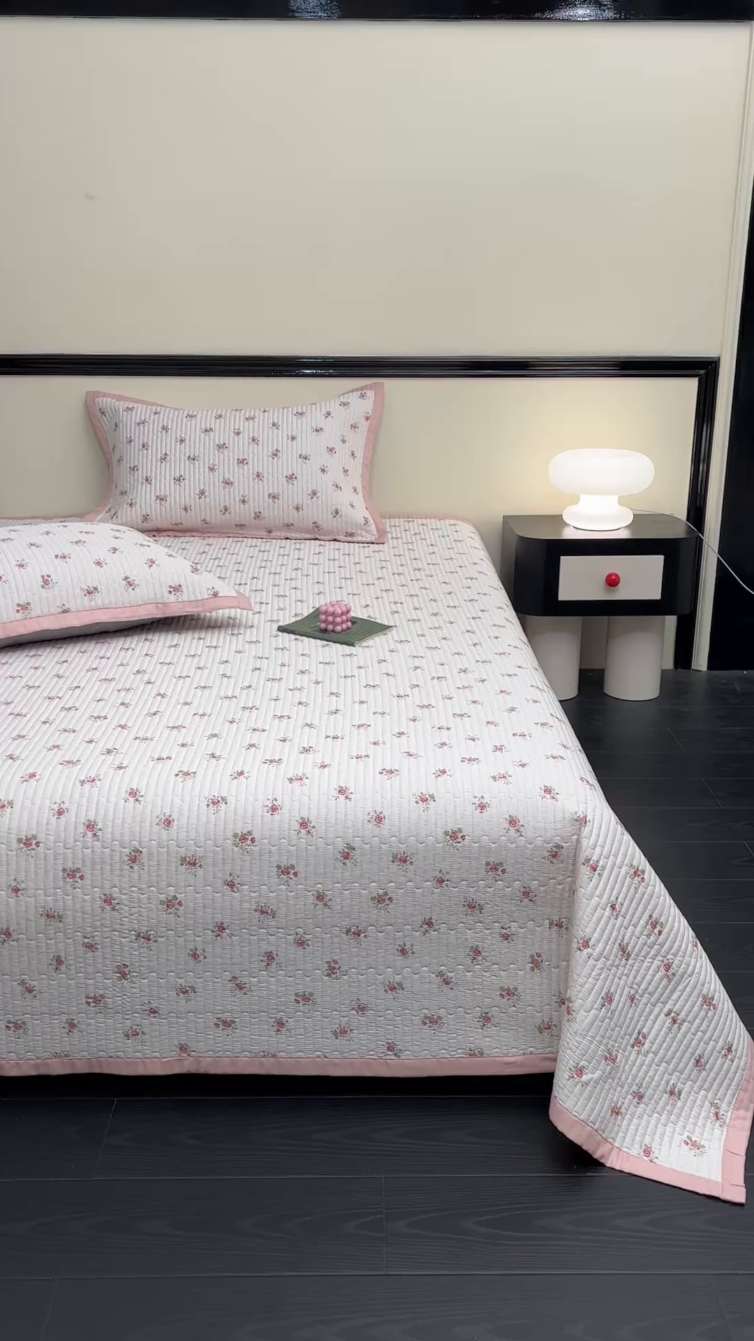 91家纺网 家纺一手货源 找家纺 金艾草 2026春夏新款莫代尔天丝水洗床盖有同款夏被床盖单件 桃粉