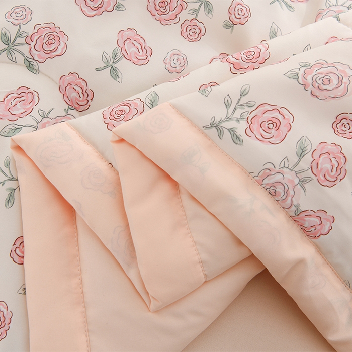 91家纺网 家纺一手货源 找家纺 珍贝家纺 2026新款亲肤大豆纤维夏被被子被芯 花香小兔