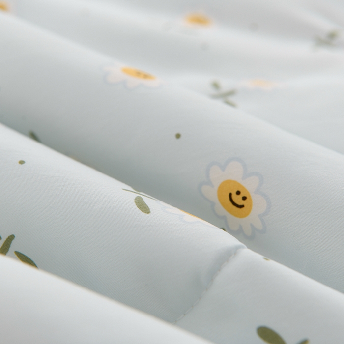 91家纺网 家纺一手货源 找家纺 珍贝家纺 2026新款亲肤大豆纤维夏被被子被芯 笑脸甜心