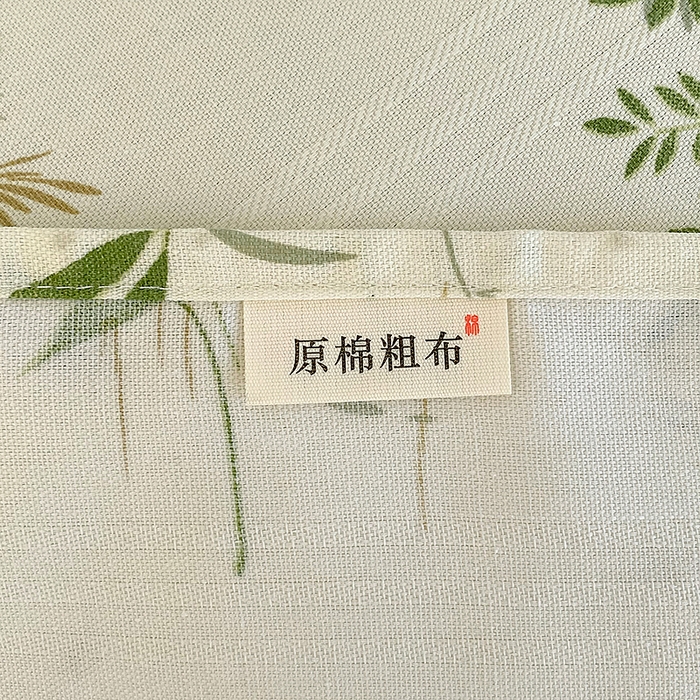 91家纺网 家纺一手货源 找家纺 云玲时尚 2026新款原棉细纱老粗布席子凉席单床单床单单件 绿意盎然