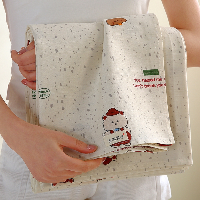 91家纺网 家纺一手货源 找家纺 云玲时尚 2026新款原棉细纱老粗布席子凉席单床单床单单件 萌宠乐园