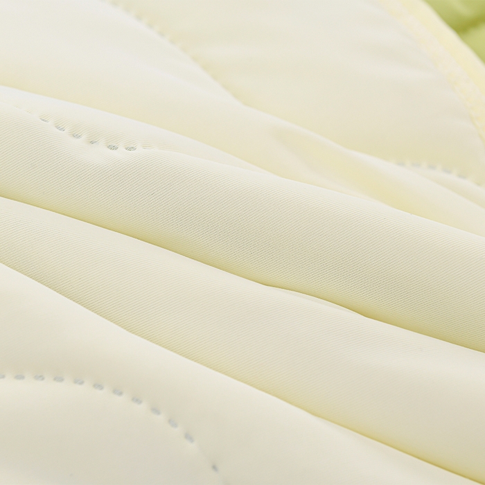 91家纺网 家纺一手货源 找家纺 珍贝家纺 2026新款A类凉感丝透气夏凉被被子夏被 果绿-奶黄