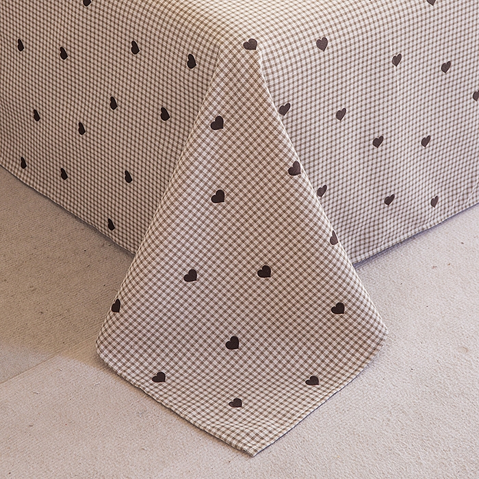 91家纺网 家纺一手货源 找家纺 云玲时尚 2026新款原棉细纱老粗布席子凉席单床单床单单件 暖心格调