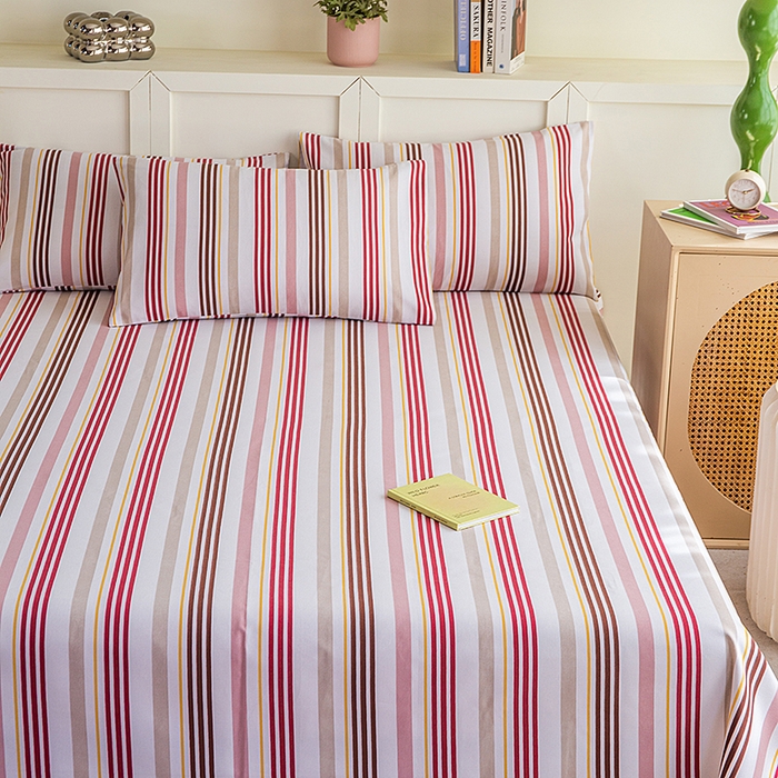 91家纺网 家纺一手货源 找家纺 云玲时尚 2026新款原棉细纱老粗布席子凉席单床单床单单件 暖叙