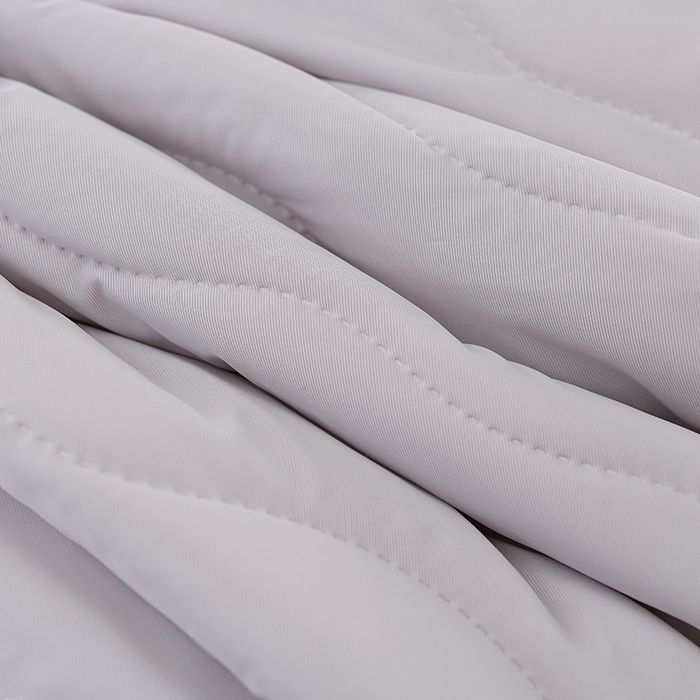 91家纺网 家纺一手货源 找家纺 珍贝家纺 2026新款A类凉感丝透气夏凉被被子夏被 奶黄-浅灰