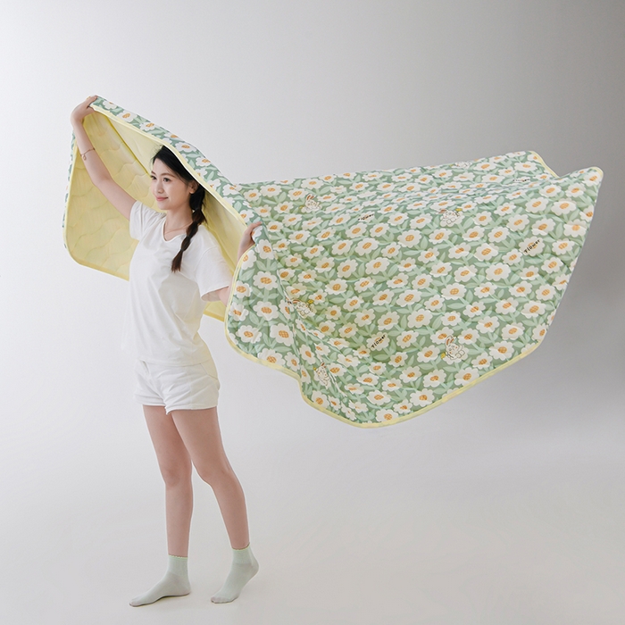 91家纺网 家纺一手货源 找家纺 珍贝家纺 2026新款A类凉感丝透气夏凉被被子夏被 a静享美梦