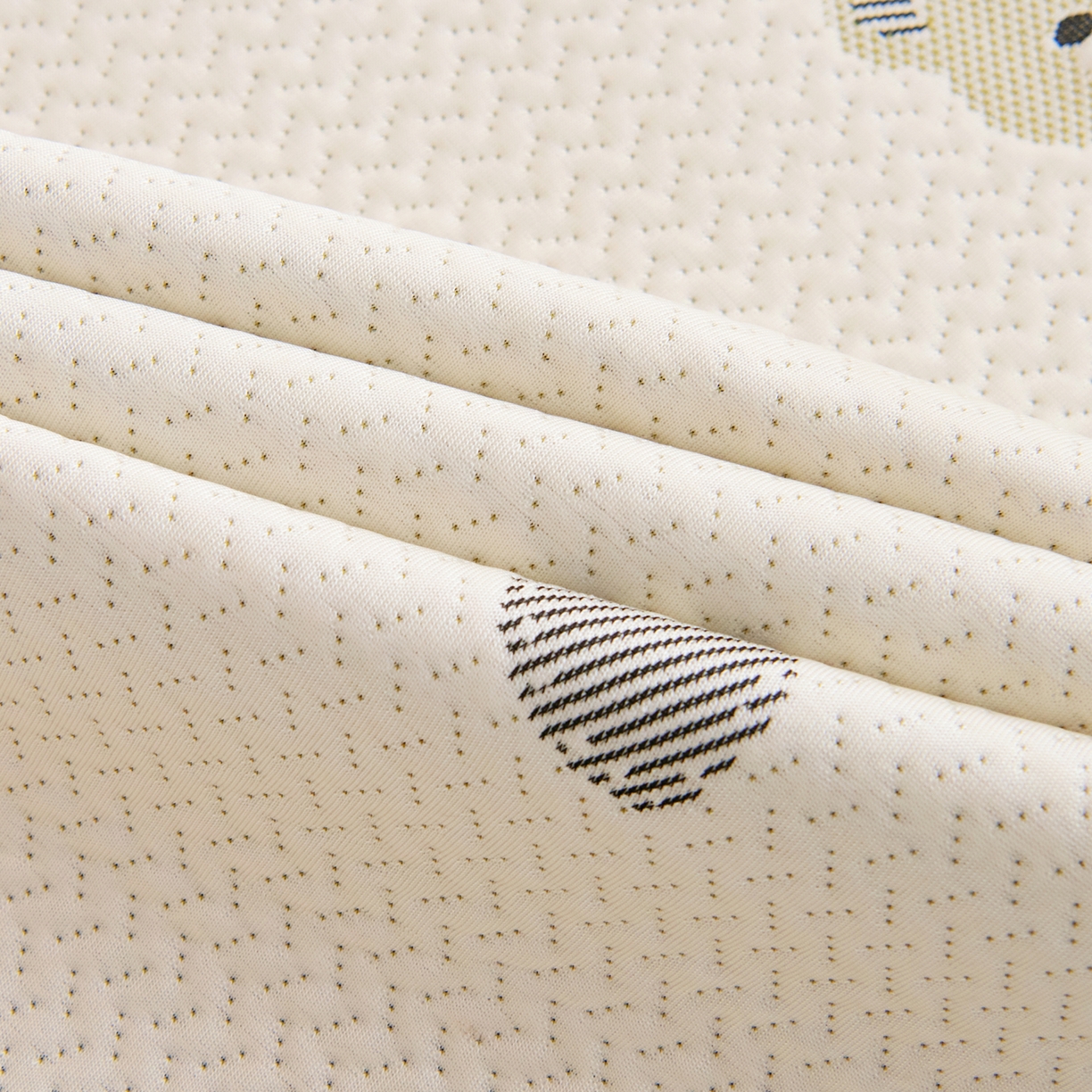 91家纺网 家纺一手货源 找家纺 御棉坊 2026新款A类提花凉感凉席幼儿园席子儿童凉席宿舍床凉席宝宝夏季席子 童心熊