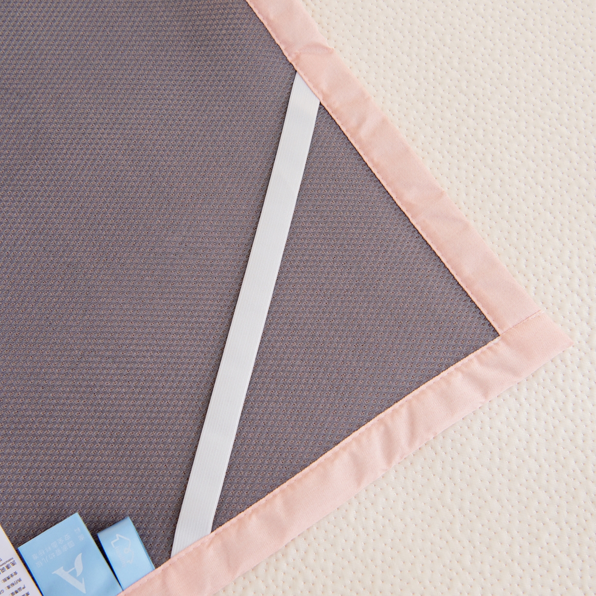 91家纺网 家纺一手货源 找家纺 御棉坊 2026新款A类提花凉感凉席幼儿园席子儿童凉席宿舍床凉席宝宝夏季席子 小飞象