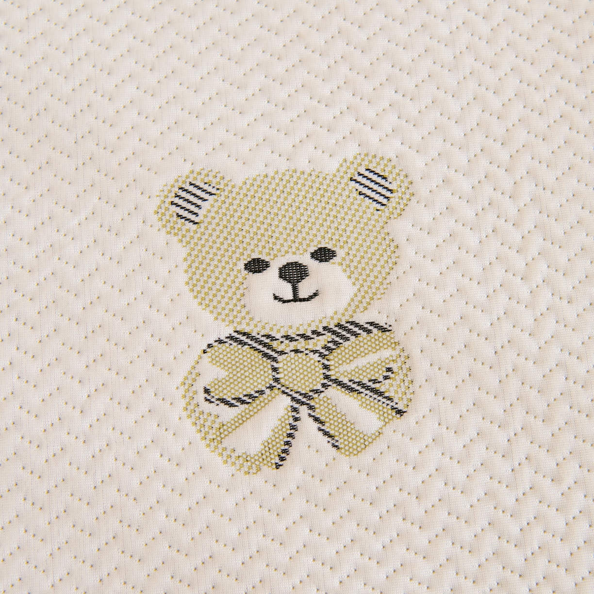 91家纺网 家纺一手货源 找家纺 御棉坊 2026新款A类提花凉感凉席幼儿园席子儿童凉席宿舍床凉席宝宝夏季席子 童心熊