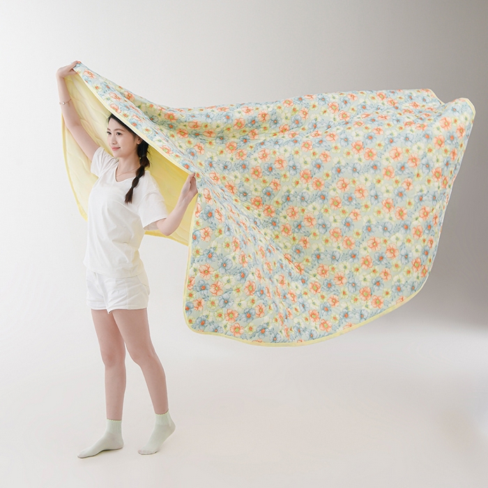 91家纺网 家纺一手货源 找家纺 珍贝家纺 2026新款A类凉感丝透气夏凉被被子夏被 c多彩缤纷