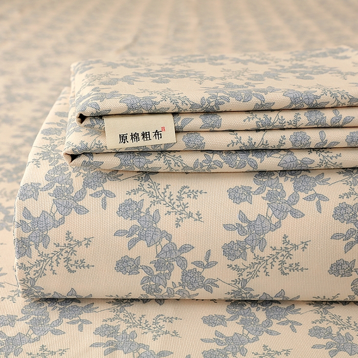 91家纺网 家纺一手货源 找家纺 云玲时尚 2026新款原棉细纱老粗布席子凉席单床单床单单件 千寻