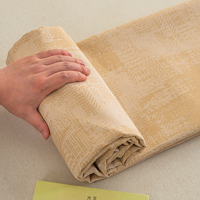 91家纺网 家纺一手货源 找家纺 云玲时尚 2026新款原棉细纱老粗布席子凉席单床单床单单件 素影-黄