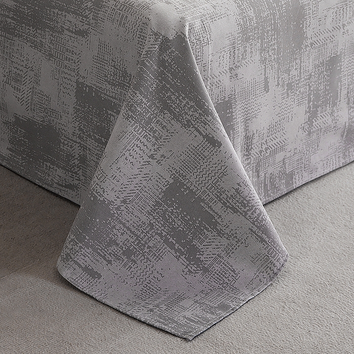 91家纺网 家纺一手货源 找家纺 云玲时尚 2026新款原棉细纱老粗布席子凉席单床单床单单件 素影-灰