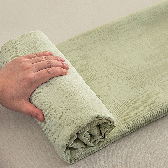 91家纺网 家纺一手货源 找家纺 云玲时尚 2026新款原棉细纱老粗布席子凉席单床单床单单件 素影-绿