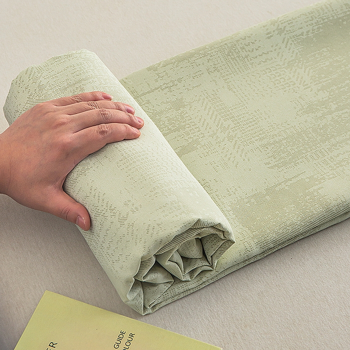 91家纺网 家纺一手货源 找家纺 云玲时尚 2026新款原棉细纱老粗布席子凉席单床单床单单件 素影-绿