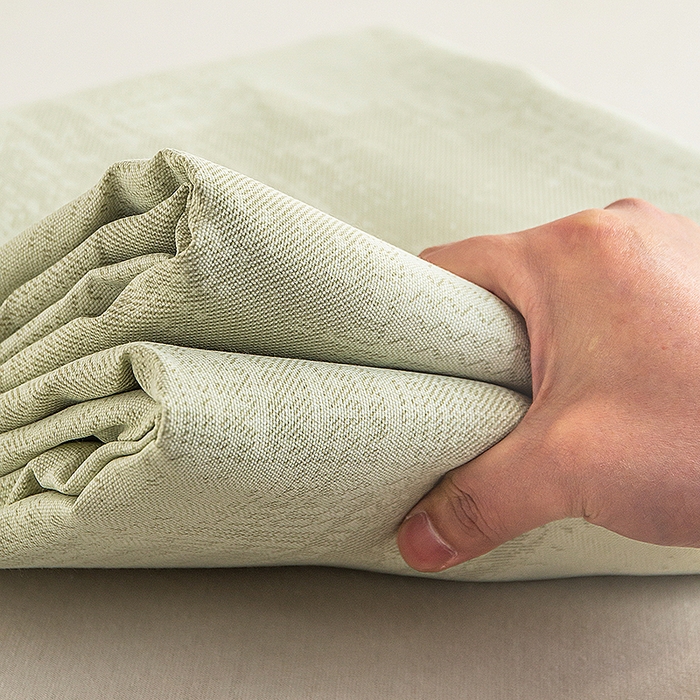 91家纺网 家纺一手货源 找家纺 云玲时尚 2026新款原棉细纱老粗布席子凉席单床单床单单件 素影-绿