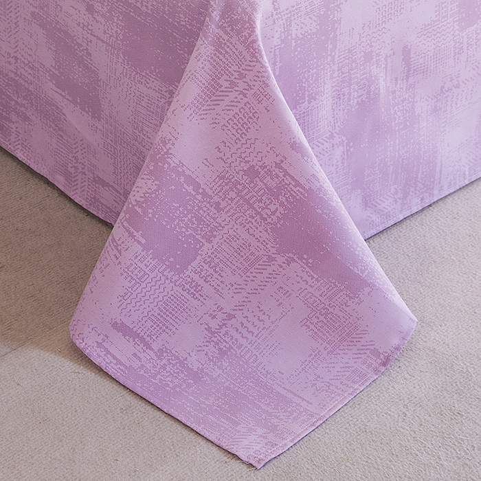 91家纺网 家纺一手货源 找家纺 云玲时尚 2026新款原棉细纱老粗布席子凉席单床单床单单件 素影-紫