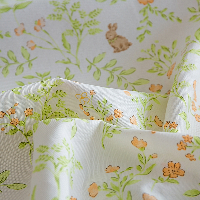 91家纺网 家纺一手货源 找家纺 云玲时尚 2026新款原棉细纱老粗布席子凉席单床单床单单件 田园小兔