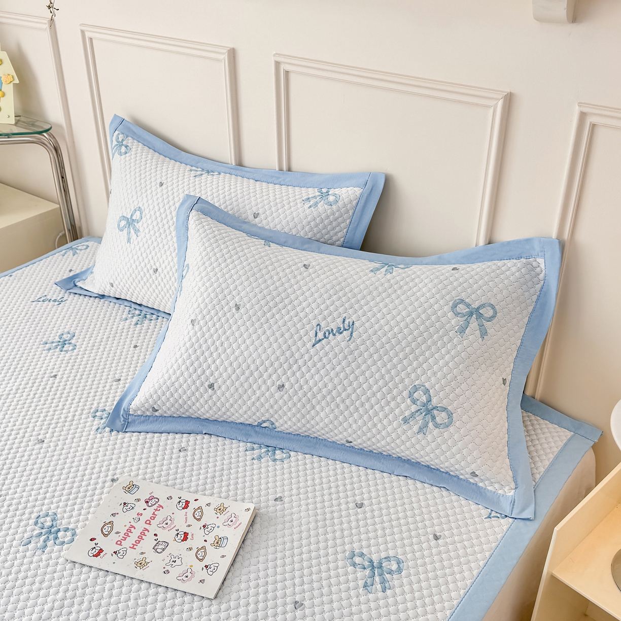 91家纺网 家纺一手货源 找家纺 （总）大元 2026新款凉感冰豆豆印加绣凉席