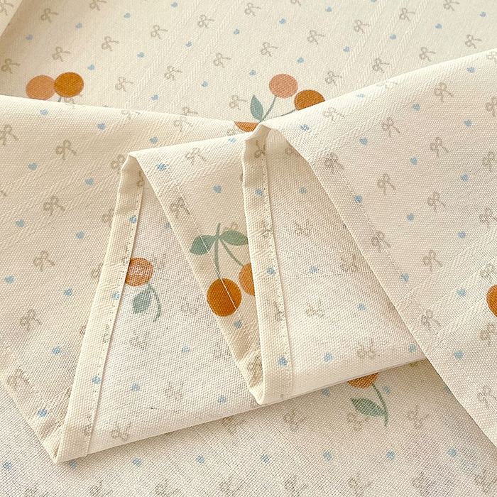 91家纺网 家纺一手货源 找家纺 云玲时尚 2026新款原棉细纱老粗布席子凉席单床单床单单件 樱桃少女