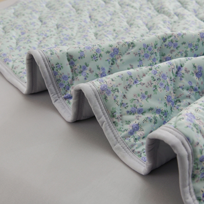 91家纺网 家纺一手货源 找家纺 珍贝家纺 2026新款亲肤舒适恬梦针织棉夏被夏凉被空调被被子被芯 兰花