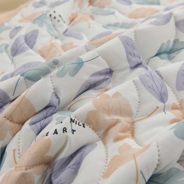 91家纺网 家纺一手货源 找家纺 珍贝家纺 2026新款亲肤舒适恬梦针织棉夏被夏凉被空调被被子被芯 清风