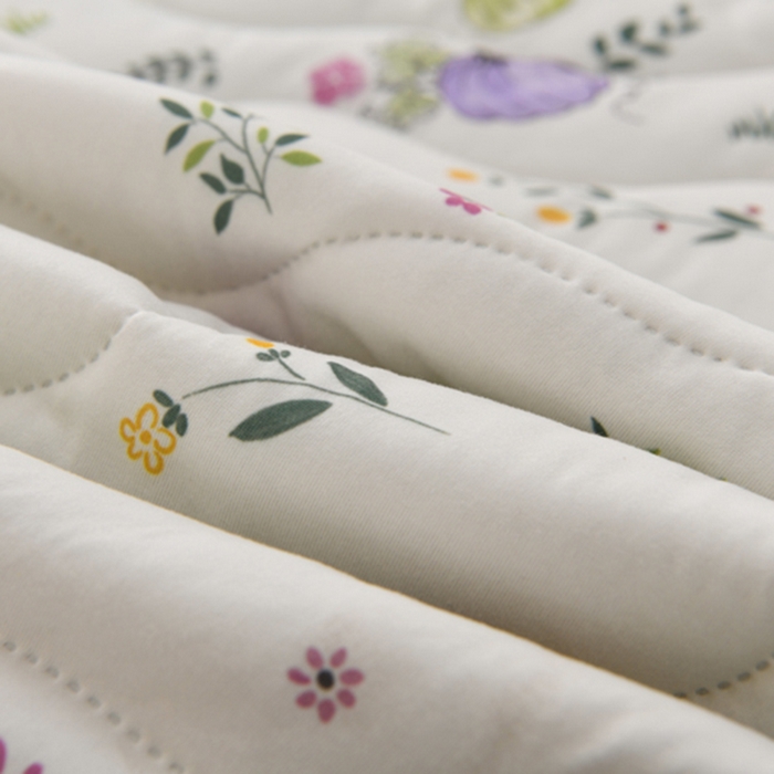 91家纺网 家纺一手货源 找家纺 珍贝家纺 2026新款亲肤舒适恬梦针织棉夏被夏凉被空调被被子被芯 闲趣时光