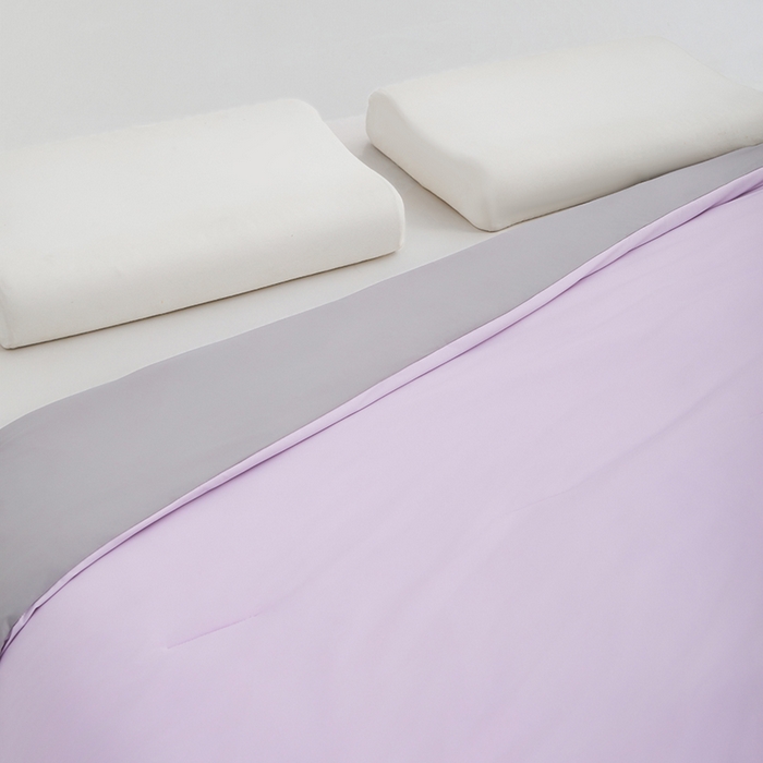 91家纺网 家纺一手货源 找家纺 晚舒庭家纺 2026新款凉感丝深睡眠夏被空调被夏凉被薄被子被芯某朵同款 魅力紫