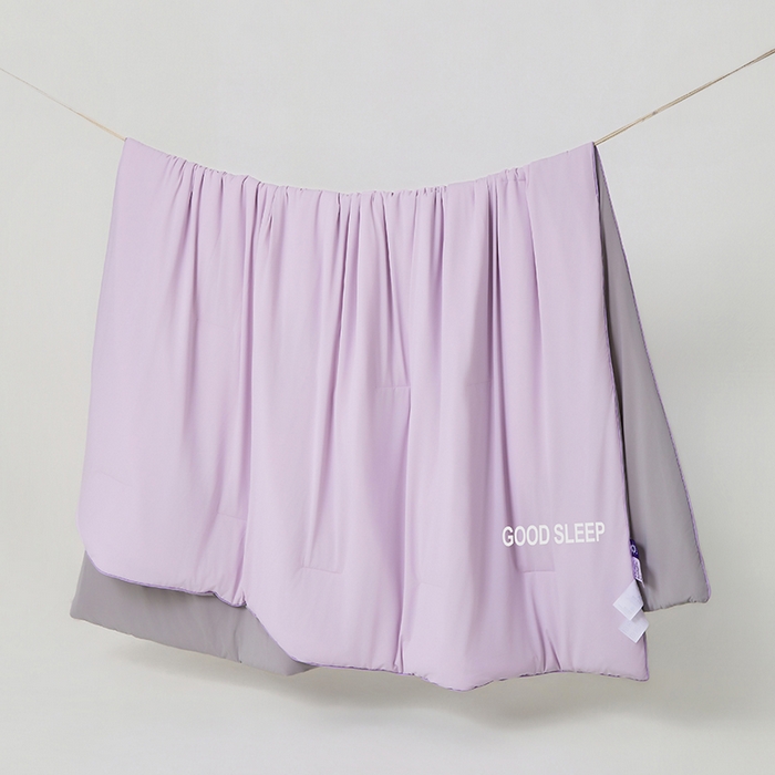 91家纺网 家纺一手货源 找家纺 晚舒庭家纺 2026新款凉感丝深睡眠夏被空调被夏凉被薄被子被芯某朵同款 魅力紫