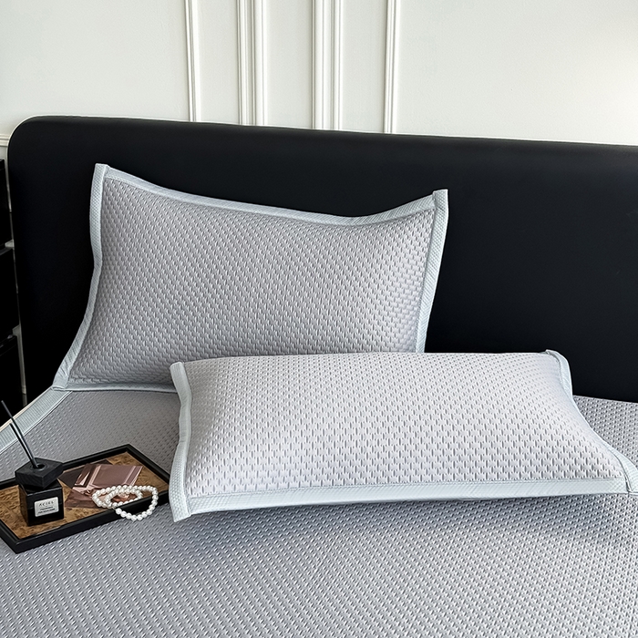 91家纺网 家纺一手货源 找家纺 （总）品乐家纺 2026新款A类乙伦PE轻奢提花学生宿舍软席凉豆豆凉席