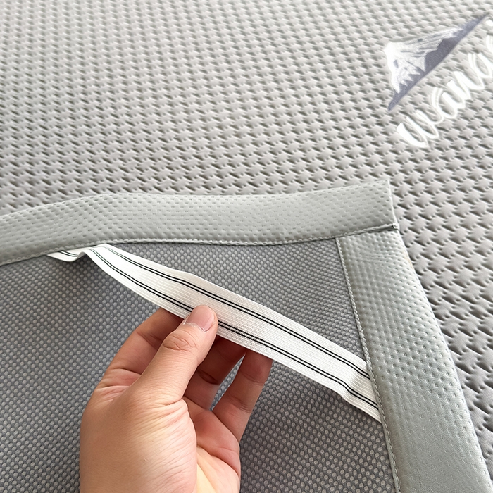 91家纺网 家纺一手货源 找家纺 （总）品乐家纺 2026新款A类乙伦PE轻奢提花学生宿舍软席凉豆豆凉席