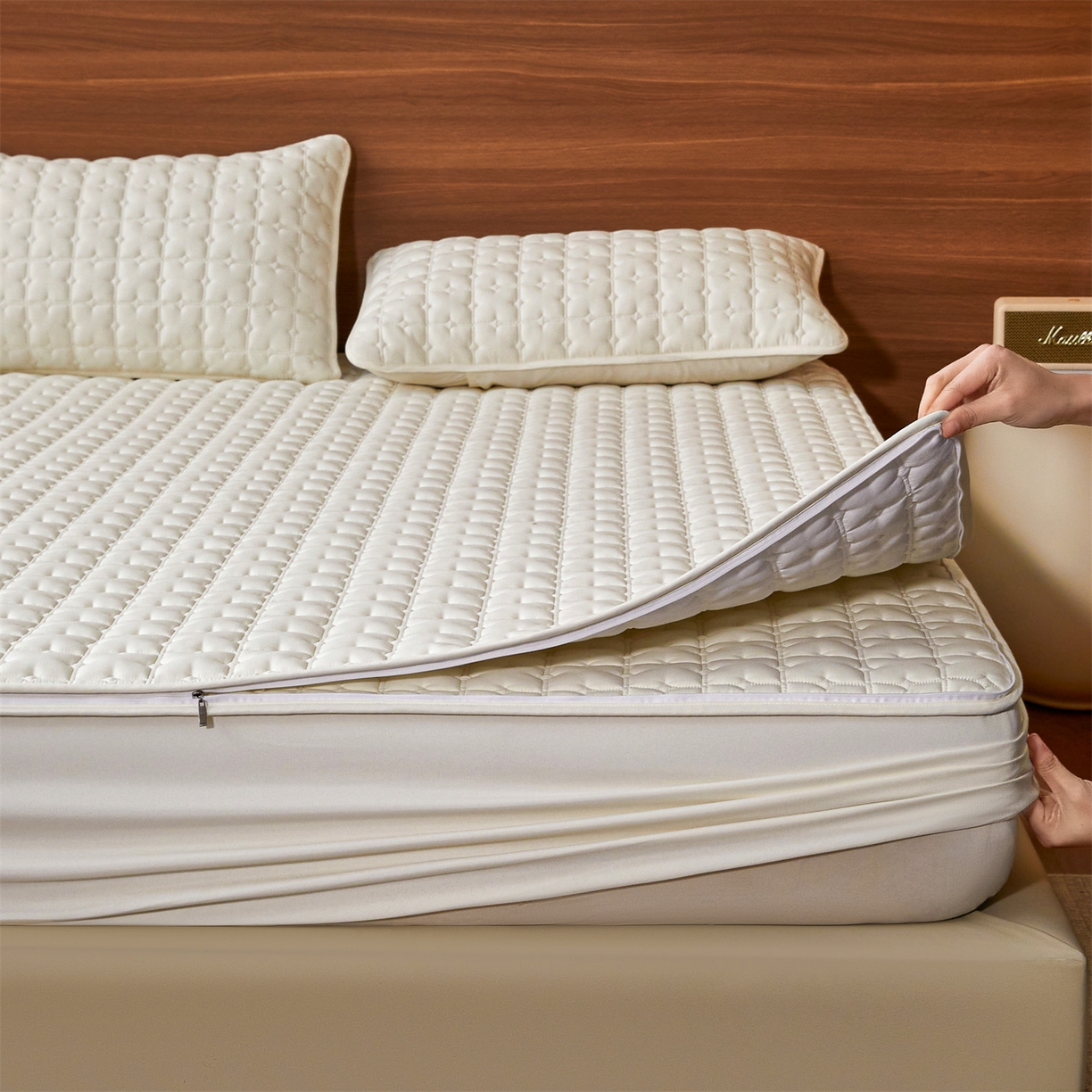 91家纺网 家纺一手货源 找家纺 （总）居眠 2026新款双面二合一单床笠床笠单件