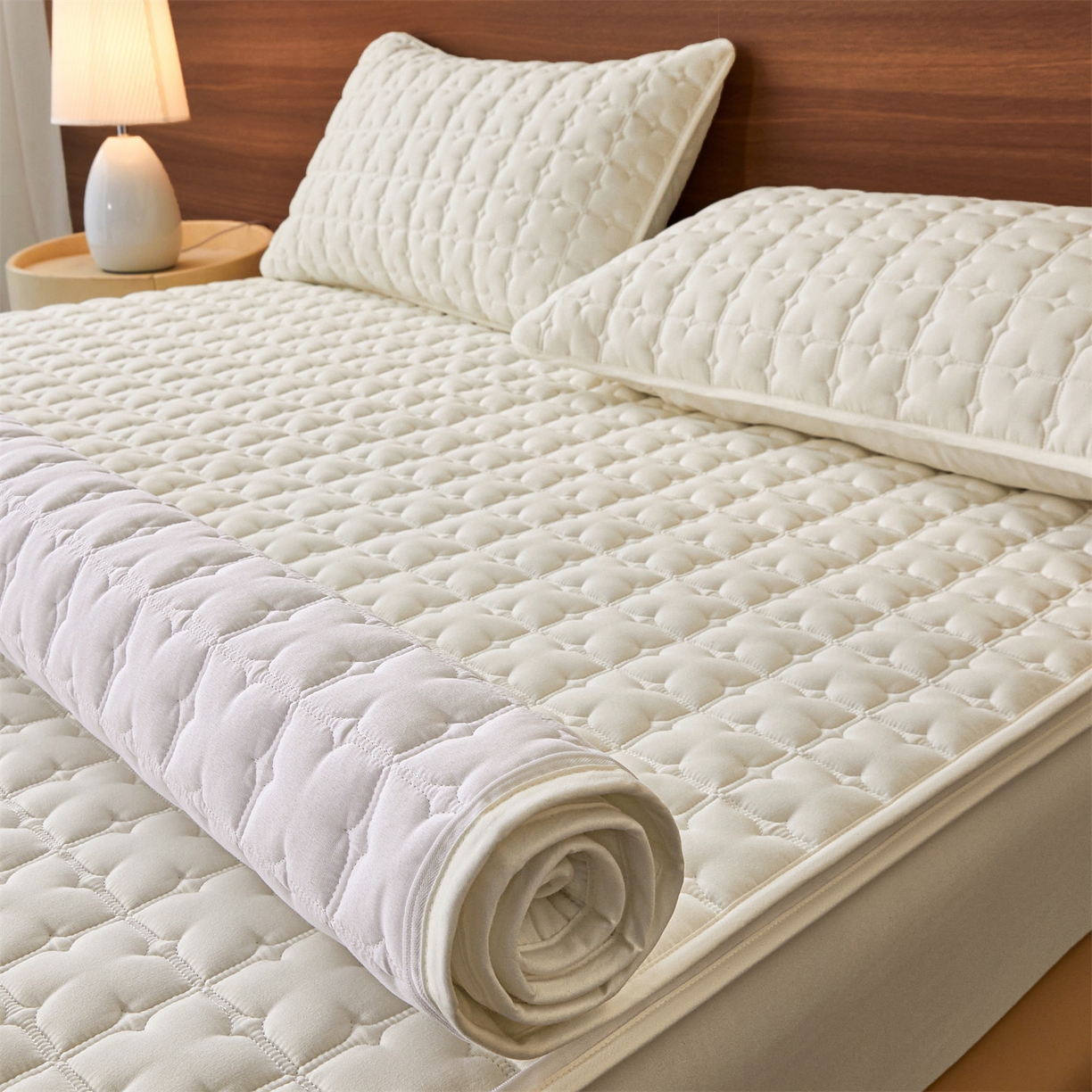 91家纺网 家纺一手货源 找家纺 （总）居眠 2026新款双面二合一单床笠床笠单件