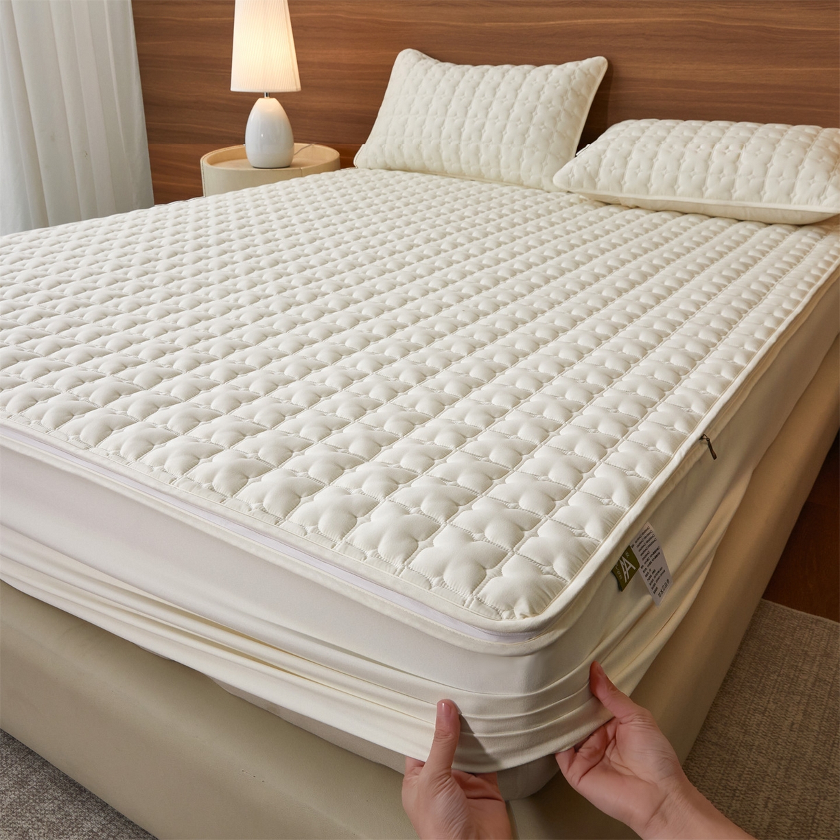 91家纺网 家纺一手货源 找家纺 （总）居眠 2026新款双面二合一单床笠床笠单件