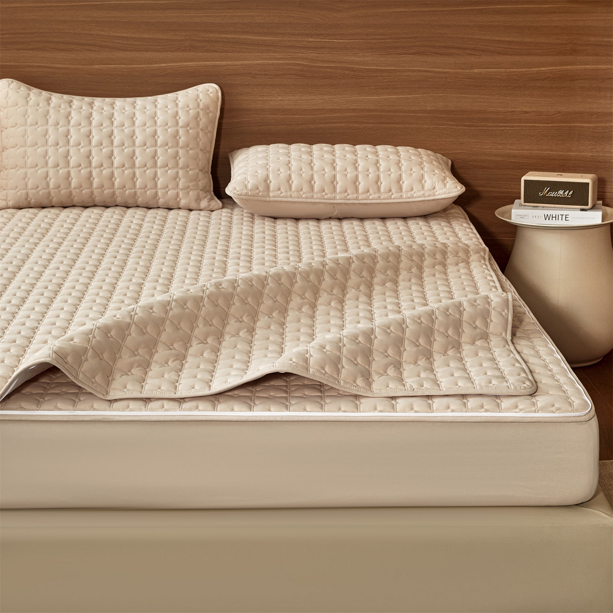 91家纺网 家纺一手货源 找家纺 居眠 2026新款双面二合一单床笠床笠单件 双面二合一-卡