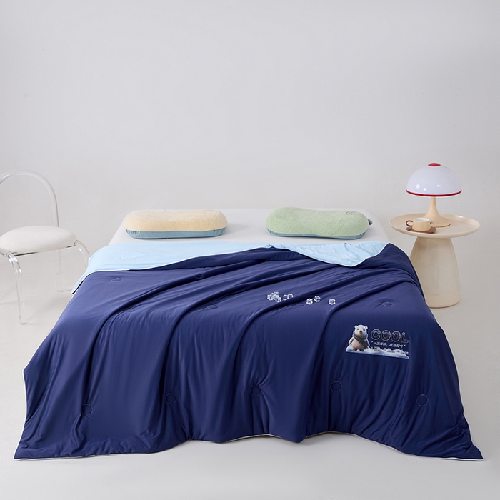 91家纺网 家纺一手货源 找家纺 （总）VIP被业 2026新款A类双面凉感丝西瓜夏凉被单人双人空调被