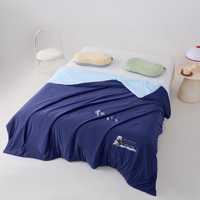 91家纺网 家纺一手货源 找家纺 （总）VIP被业 2026新款A类双面凉感丝西瓜夏凉被单人双人空调被