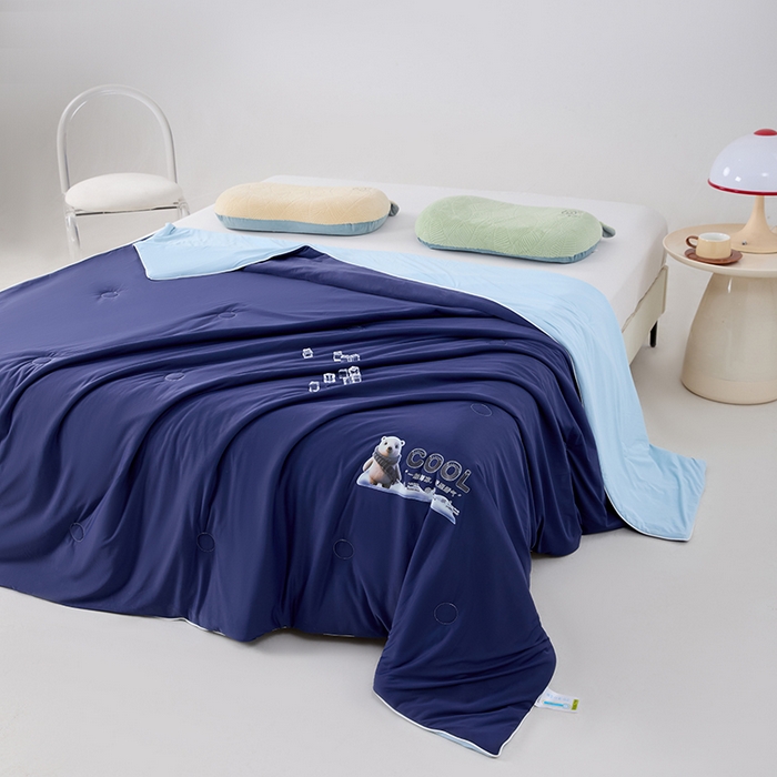 91家纺网 家纺一手货源 找家纺 （总）VIP被业 2026新款A类双面凉感丝西瓜夏凉被单人双人空调被