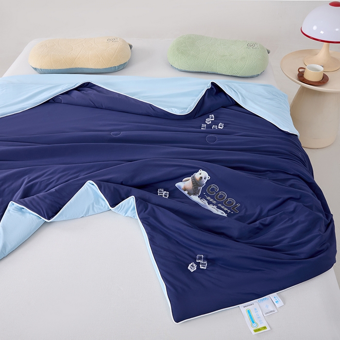 91家纺网 家纺一手货源 找家纺 （总）VIP被业 2026新款A类双面凉感丝西瓜夏凉被单人双人空调被