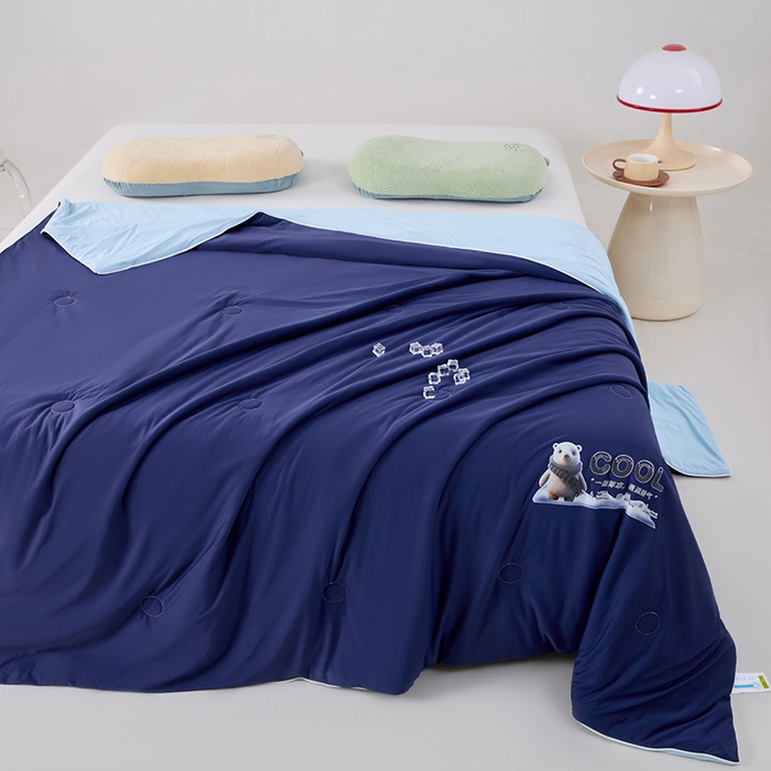 91家纺网 家纺一手货源 找家纺 （总）VIP被业 2026新款A类双面凉感丝西瓜夏凉被单人双人空调被