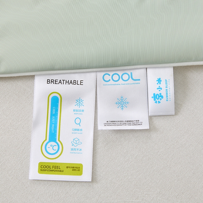 91家纺网 家纺一手货源 找家纺 VIP被业 2026新款A类双面凉感丝西瓜夏凉被单人双人空调被 果绿深绿