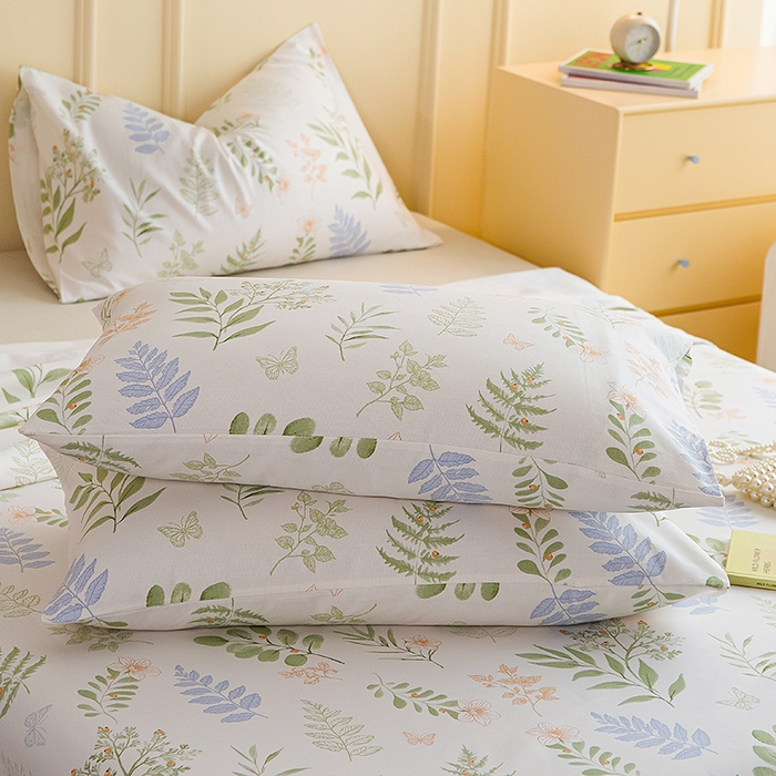 91家纺网 家纺一手货源 找家纺 云玲时尚 2026新款全棉老粗布席子凉席单床单床单单件 青枝漫叶