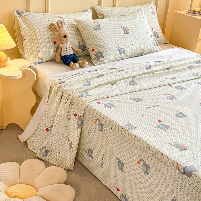 91家纺网 家纺一手货源 找家纺 云玲时尚 2026新款全棉老粗布席子凉席单床单床单单件 星象小馆