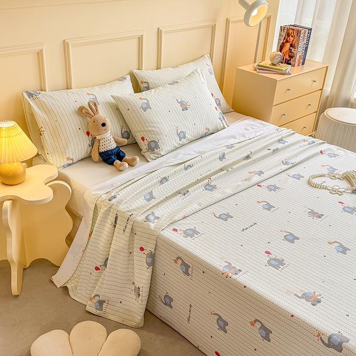 91家纺网 家纺一手货源 找家纺 云玲时尚 2026新款全棉老粗布席子凉席单床单床单单件 星象小馆