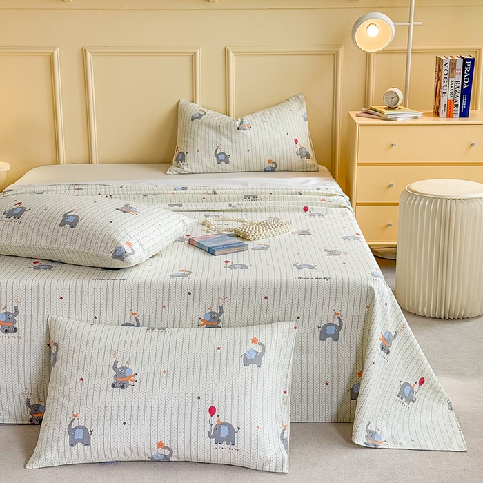 91家纺网 家纺一手货源 找家纺 云玲时尚 2026新款全棉老粗布席子凉席单床单床单单件 星象小馆