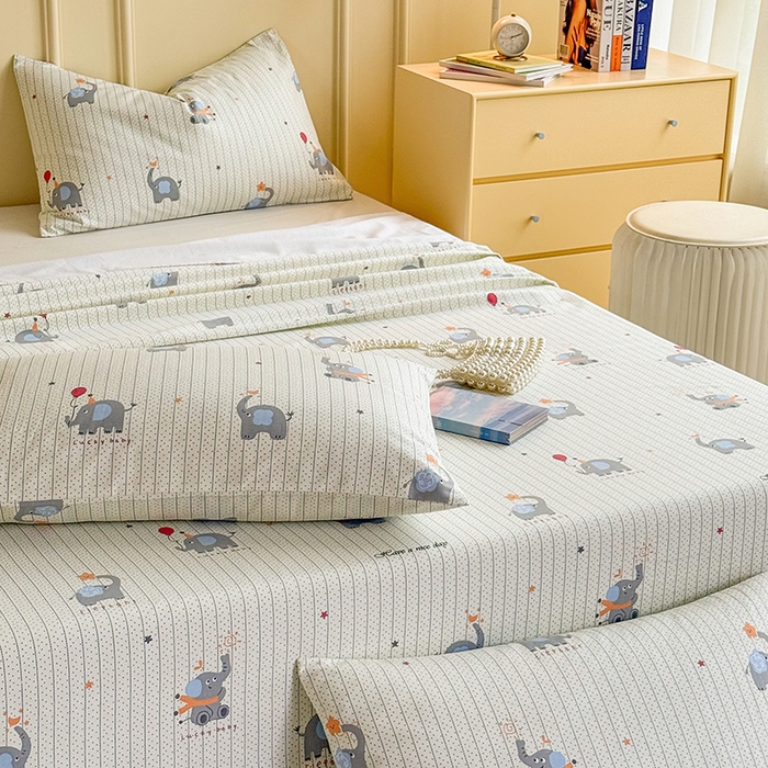 91家纺网 家纺一手货源 找家纺 云玲时尚 2026新款全棉老粗布席子凉席单床单床单单件 星象小馆