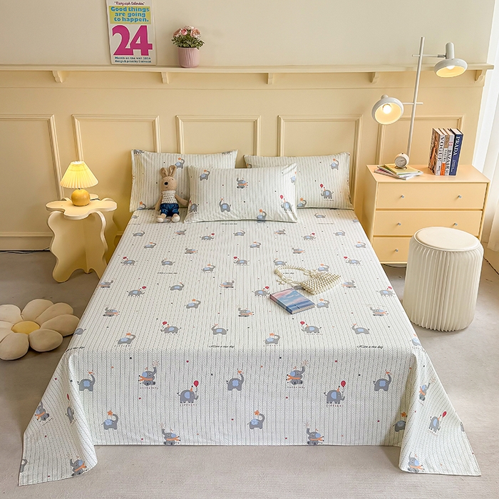 91家纺网 家纺一手货源 找家纺 云玲时尚 2026新款全棉老粗布席子凉席单床单床单单件 星象小馆