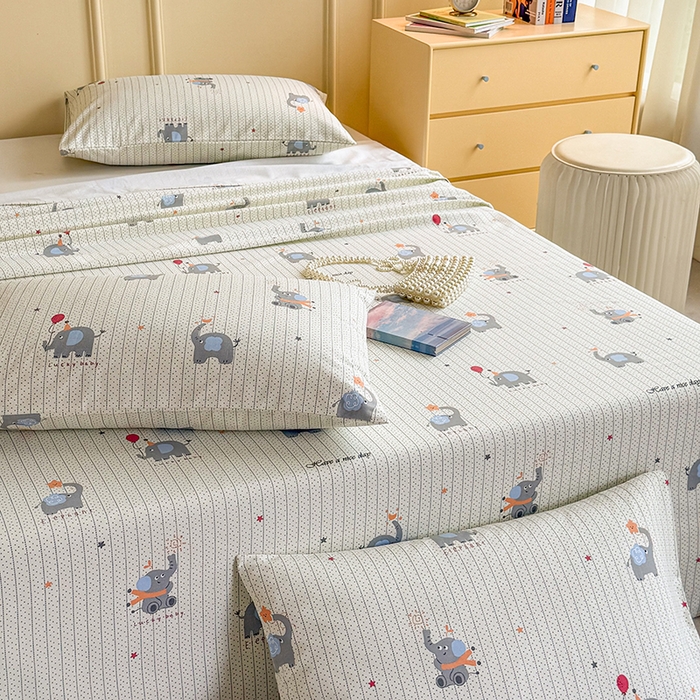 91家纺网 家纺一手货源 找家纺 云玲时尚 2026新款全棉老粗布席子凉席单床单床单单件 星象小馆